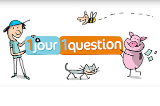 1 jour, 1 question, une chaîne Youtube pour instruire les enfants.