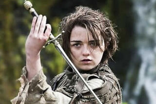 Maisie Williams in Game of Thrones