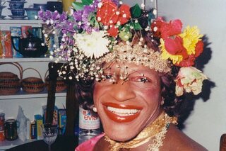 Marsha P. Johnson, een zwarte voorvechtster voor homo- en transgenderrechten