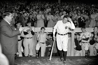 Babe Ruth, véritable icône américaine du baseball