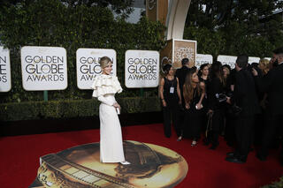 Jane Fona aux Golden Globes de 2016