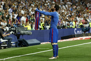 Messi toont aan Bernabeu wie de baas is.