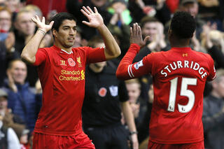 Daniel Sturridge et Luis Suarez, duo d'attaquants prolifique de Liverpool