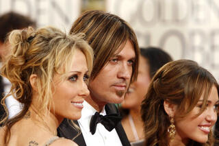 Billy Ray Cyrus and his wife Laetitia