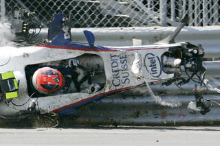De crash van Robert Kubica