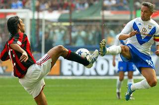 Milan AC - Brescia, le dernier match de la carrière de Roberto Baggio