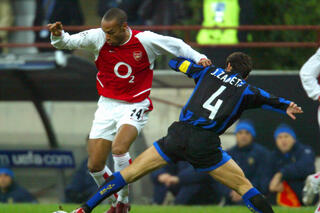 Thierry Henry a fait le show contre l'Inter en 2003.