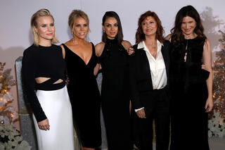 Kristen Bell avec les actrices de Bad Moms.