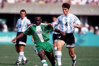 La finale entre l'Argentine et le Nigéria en 1996