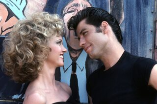John Travolta et Olivia Newton-John dans Grease 1978
