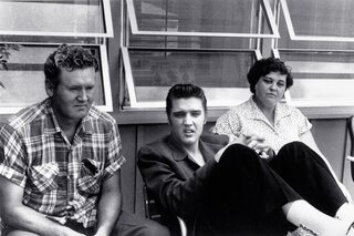 Elvis Presley et ses parents