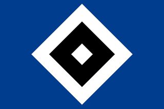 Het logo van Hamburger SV