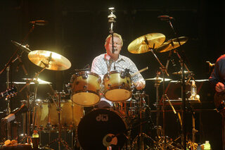 Nederland Rotterdam juni 2006 Eagles in concert Don Henley tijdens de Eagles farewell tour in Rotterdam Ahoy. Foto Rias immink