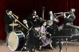 Louis Armstrong band geschiedenis van jazz
