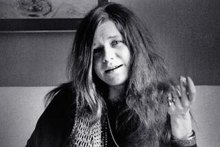 Janis Joplin, une voix forte qui peut concurrencer Amy Winehouse.