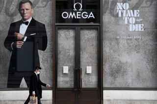 L'affiche du dernier James Bond, No Time to Die, deux fois reporté.