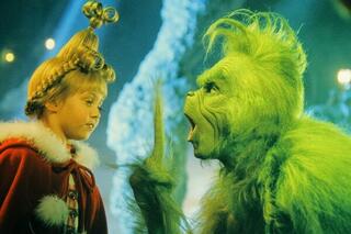 De gemene en haatdragende Grinch kan de vrolijke stemming en kerstsfeer niet uitstaan en probeert de feestdag te verpesten.