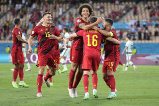 La Belgique remporte son huitième de finale contre le Portugal sur un but de Thorgan Hazard