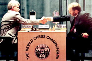 Schaakwedstrijd in 1992