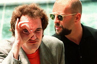 Quentin Tarantino et Bruce Willis