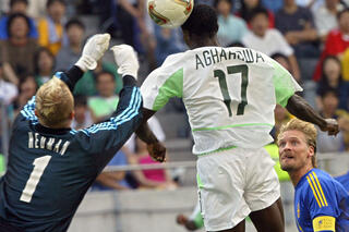 Julius Aghahowa Nigeria Suède coupe du monde 2002