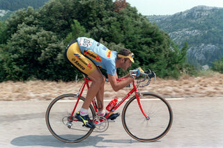 Eros Poli a dompté le Mont Ventoux sur le Tour de France 1994.