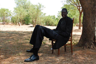 Manute Bol en feu à trois points
