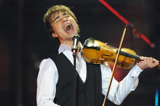 Alexander Rybak, gagnant de l'Eurovision en 2009 pour la Norvège avec son violon