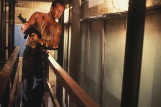 Bruce Willis in "Die Hard"