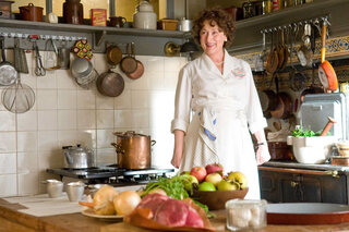Meryl Streep dans un des meilleurs films sur la nourriture et la cuisine, Julie and Julia.