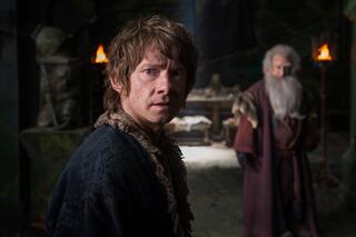 Martin Freeman campe Hobbit Bilbon