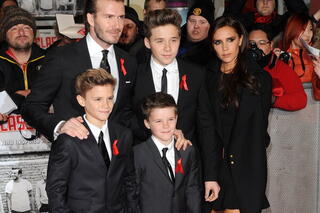 Beckham et ses fils