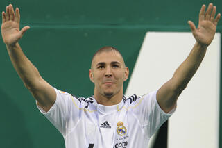 Benzema Real Madrid 2009