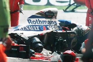 Un weekend noir à Imola pour Senna et l'Autrichien Ratzenberger ainsi que pour Barrichello