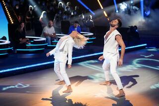 Bilal Hassani et Jordan dans Danse avec les stars