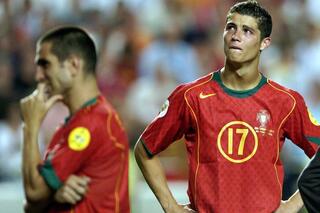 Cristiano Ronaldo Grèce Portugal Euro 2004