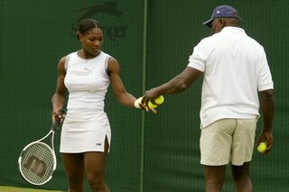 Richard Williams entraîne sa fille Serena