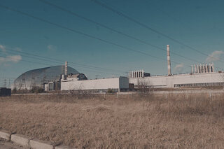 In de ban van Tsjernobyl kernreactor sacrofaag