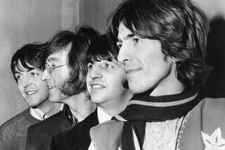 Les Beatles, avec Ringo Starr, en 1962.