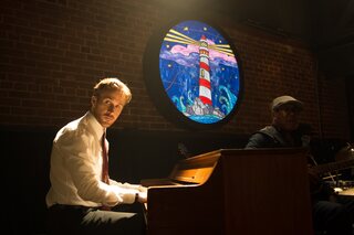 Ryan Gosling au piano dans La La Land.