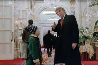 Donald Trump apparait dans le film "Maman, j'ai encore raté l'avion" avec Macaulay Culkin.