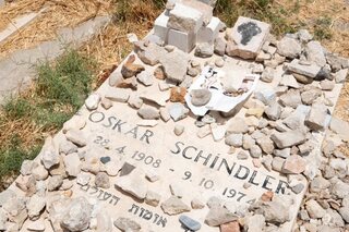 Het graf van Oscar Schindler