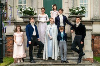 La famille Bridgerton dans 'La Chronique des Bridgerton' sur Netflix
