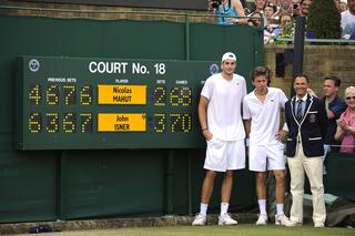 John Isner Nicolas Mahut Wimbledon 2010