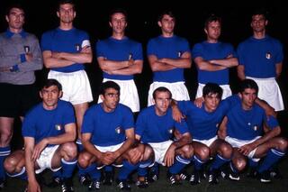 Italië wint op wonderbaarlijke wijze het EK 1968