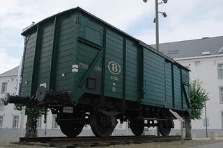 treinwagon kazerne Dossin
