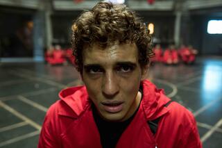 Jaime Lorente Lopez als David in 'La casa de papel'