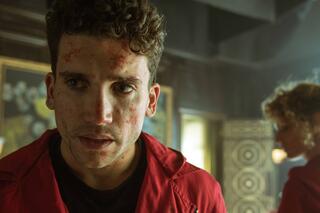 Jaime Lorente Lopez als David in 'La casa de papel'