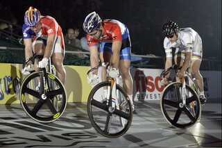 Surplacen in het baanwielrennen