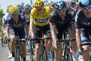 Des dégâts sur le Tour de France 2013
